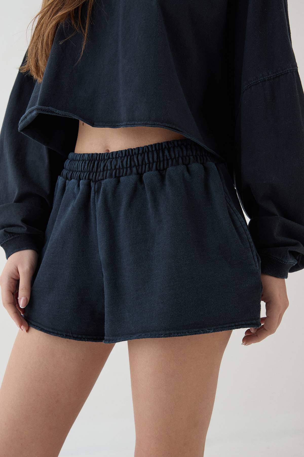 Short En Molleton Lavé Épais Dsgn Studio