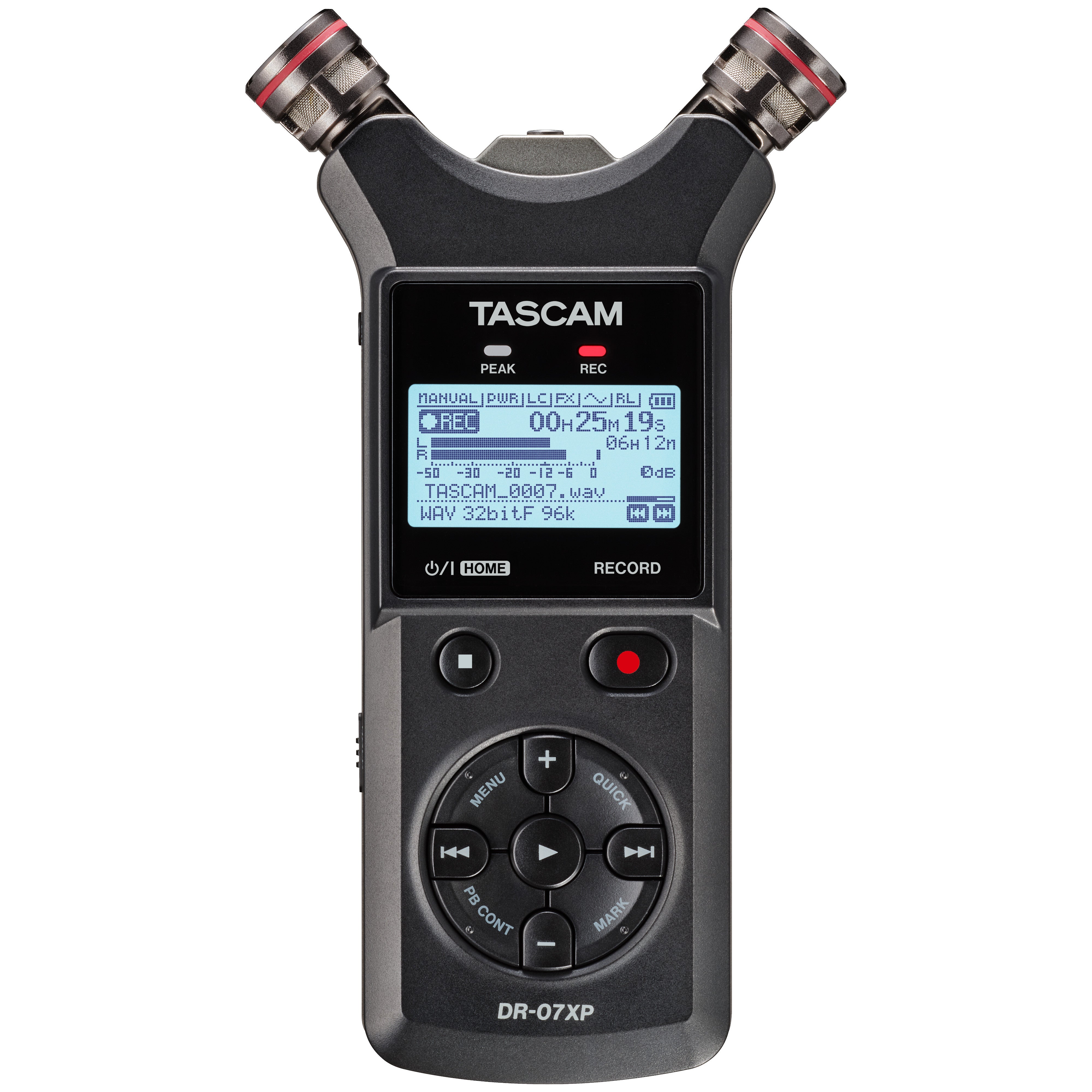 Tascam DR-07XP field recorder