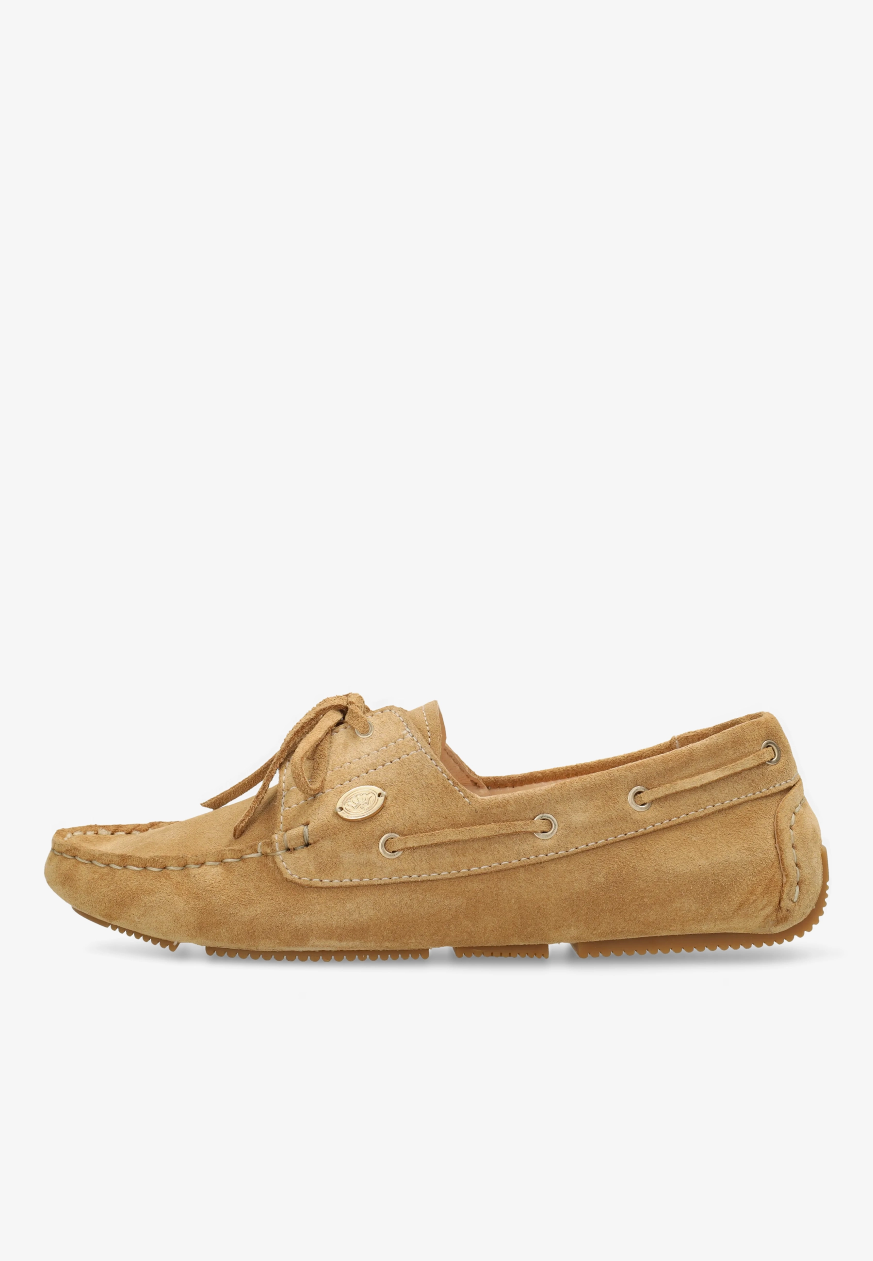 BILLY BOATY MOCASSIN Suede Light Cognac