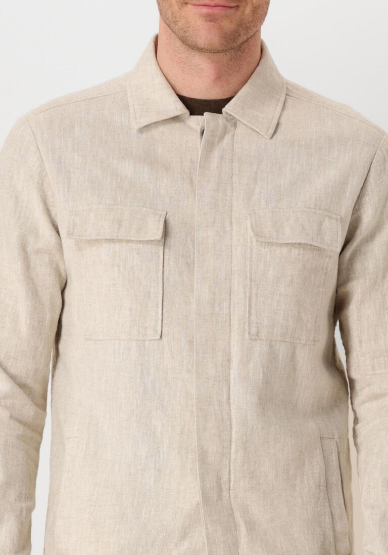 zand profuomo overshirts overshirt cotton linen