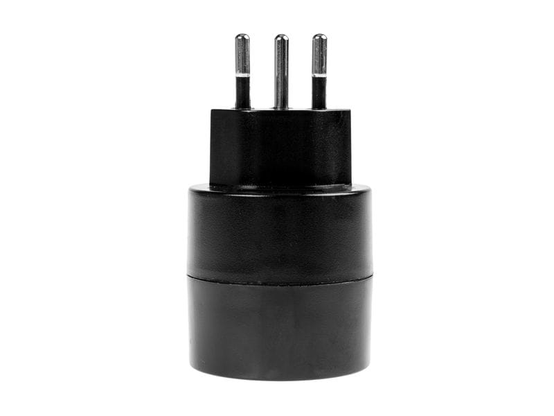 FURBER.power Reiseadapter Schuko – CH Adapter zum verwenden von EU-Geräten an Schweizer Steckdosen