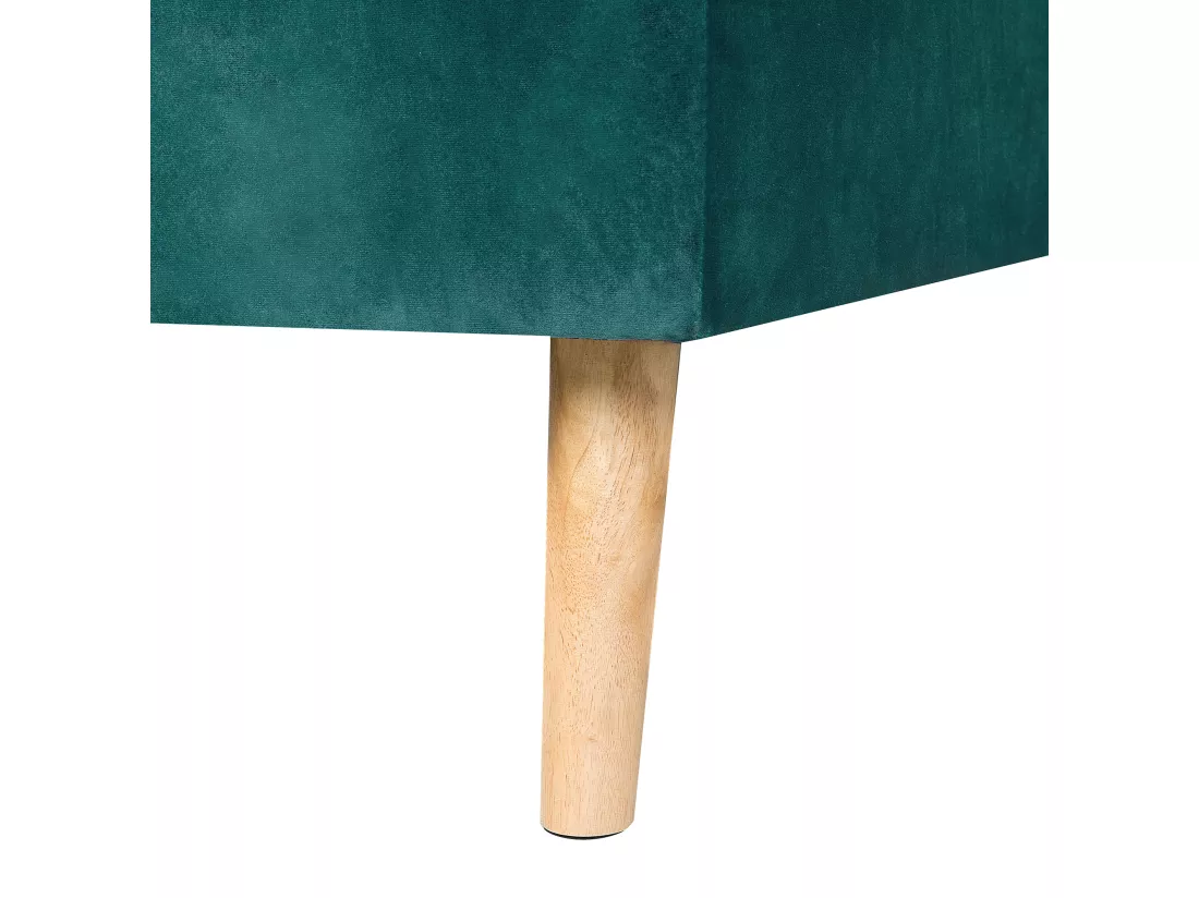 Canapé Angle à Droite - Vadso - Velours, Vert