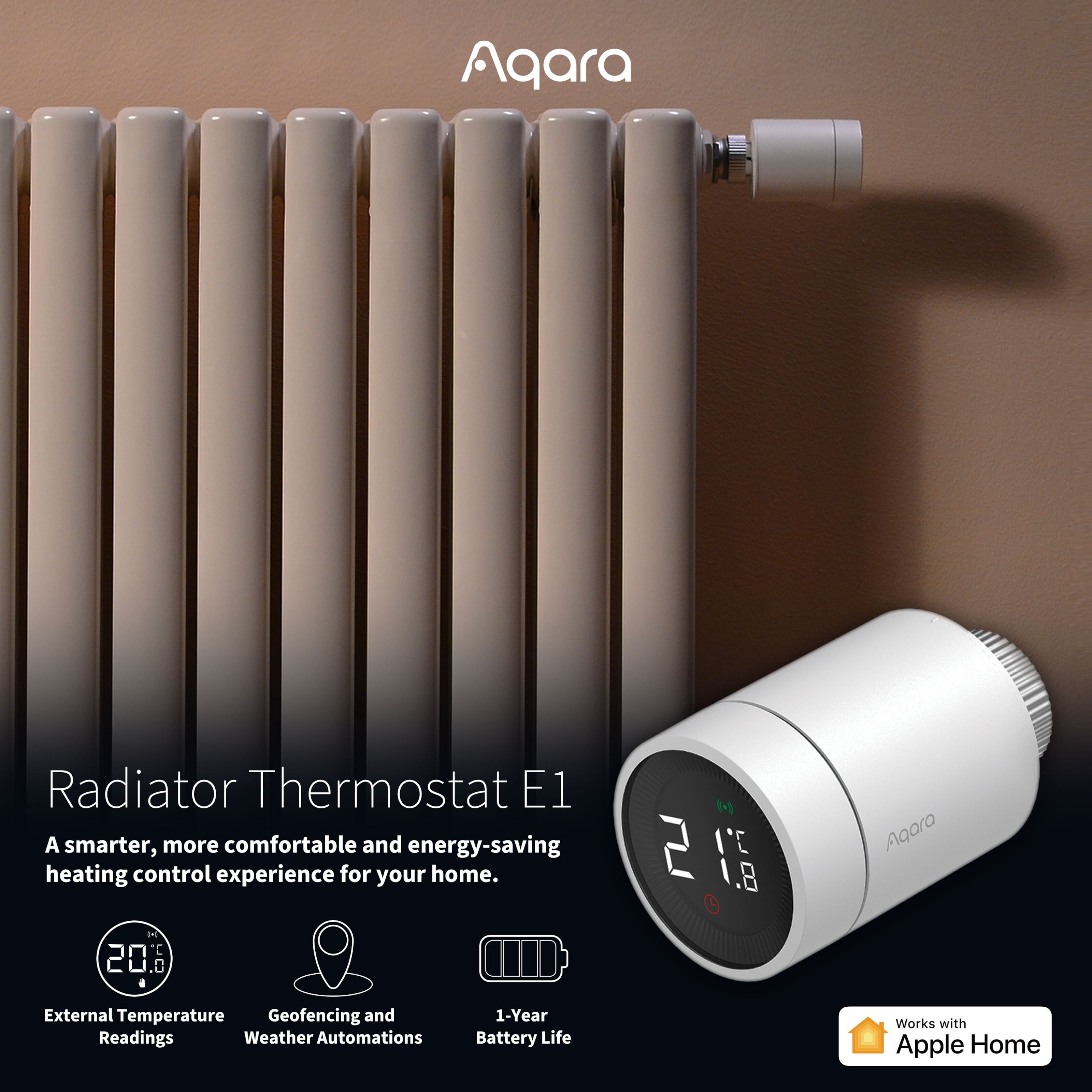 Aqara E1 Smart termostat for ovner