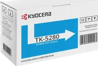 Kyocera TK 5280C - Cyan - original - tonerkit - for ECOSYS M6235cidn, M6235CIDN/KL3, M6635cidn, M6635CIDN/KL3, P6235cdn, P6235CDN/KL3