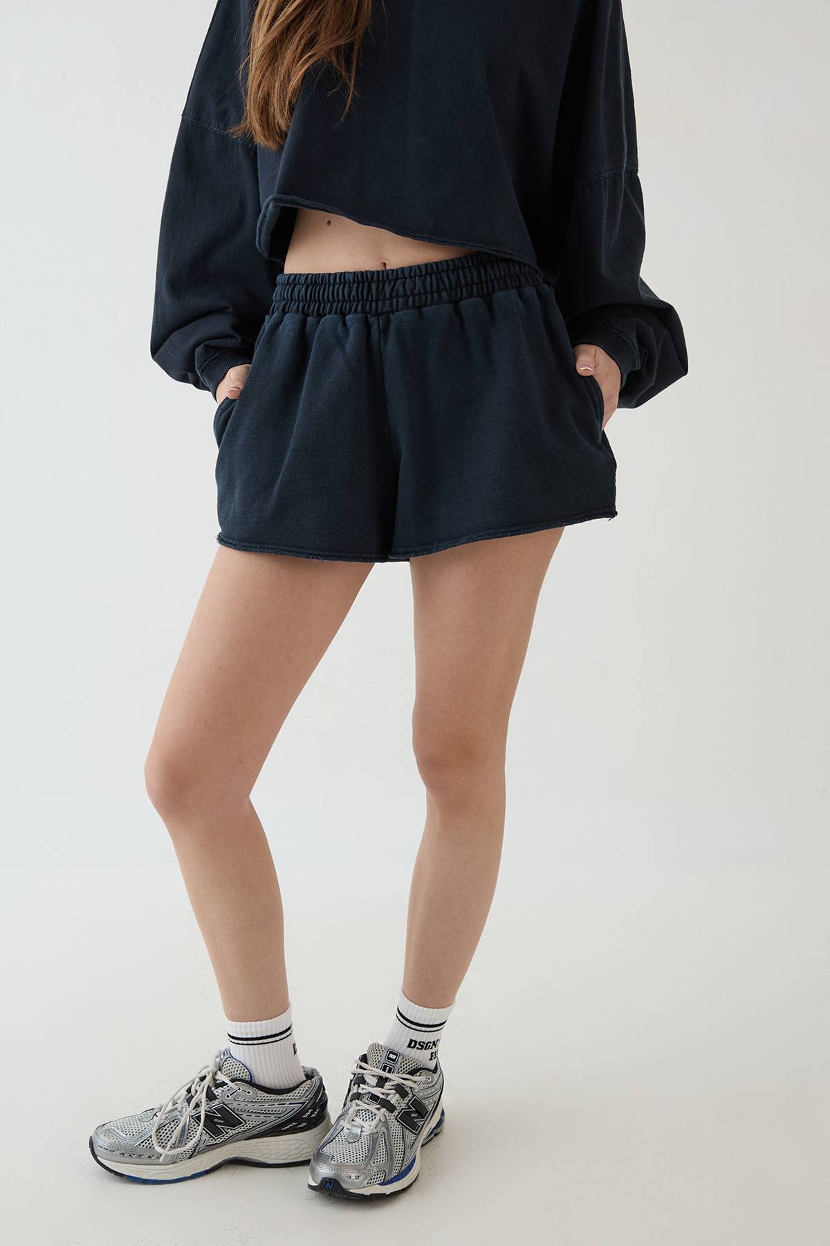 Short En Molleton Lavé Épais Dsgn Studio