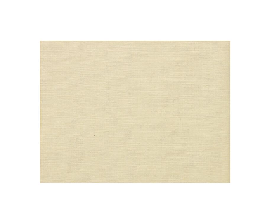 Chemise coton lin jaune pâle unie - SILBERT