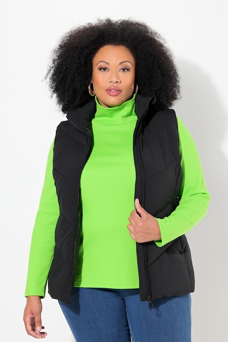 HYPRAR 3-in1-Funktionsjacke, A-Linie, Steppweste, Kapuze