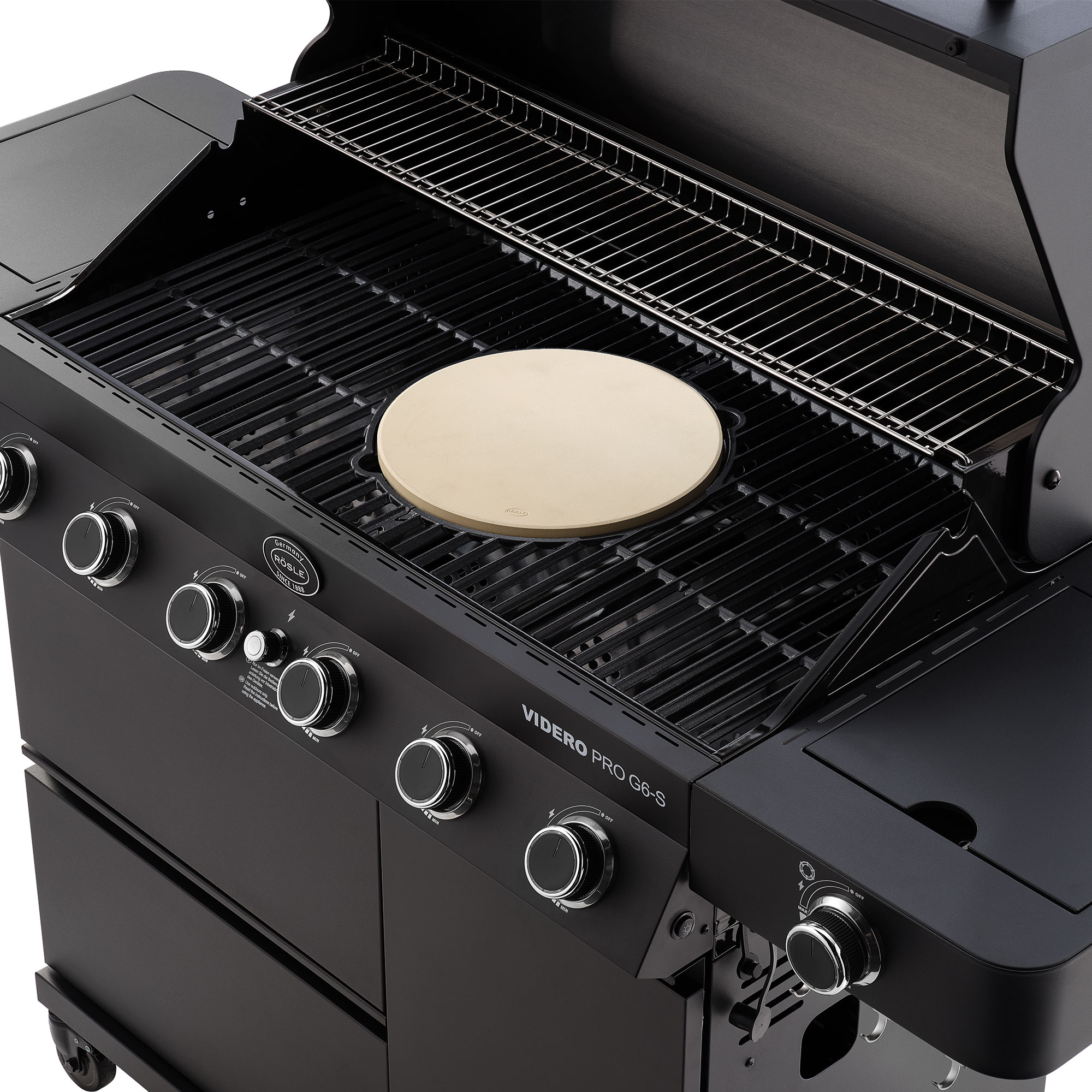 Gasgrill BBQ-Station VIDERO PRO G6-S VARIO+ 50mbar