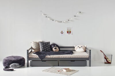 Hoppekids Enkeltseng ECO Dream 90x200 cm, Smoked Pearl
