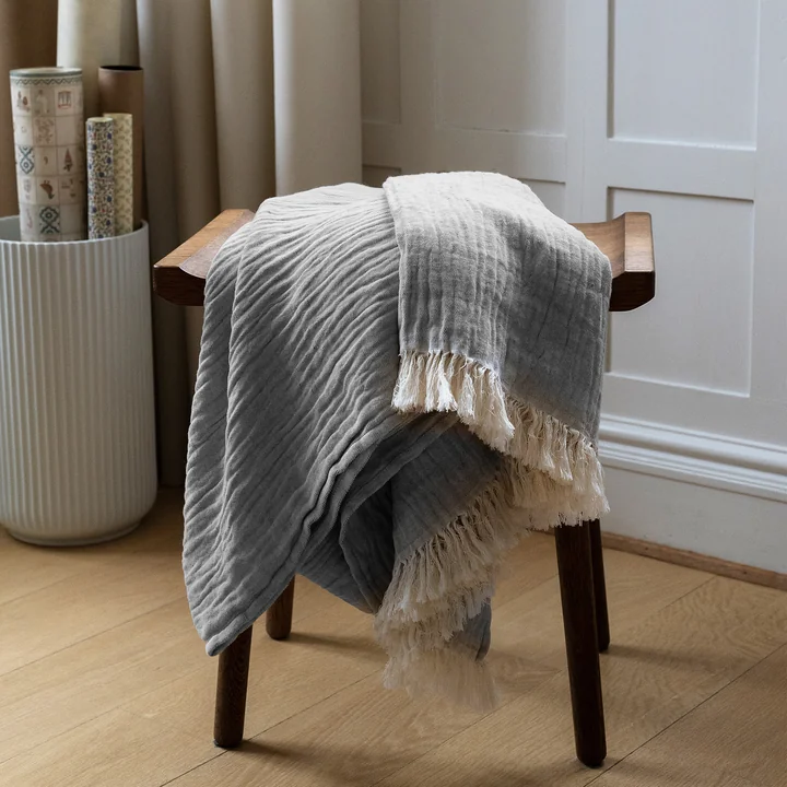 Elvang - Lavender Decke, 130 x 180 cm, braun