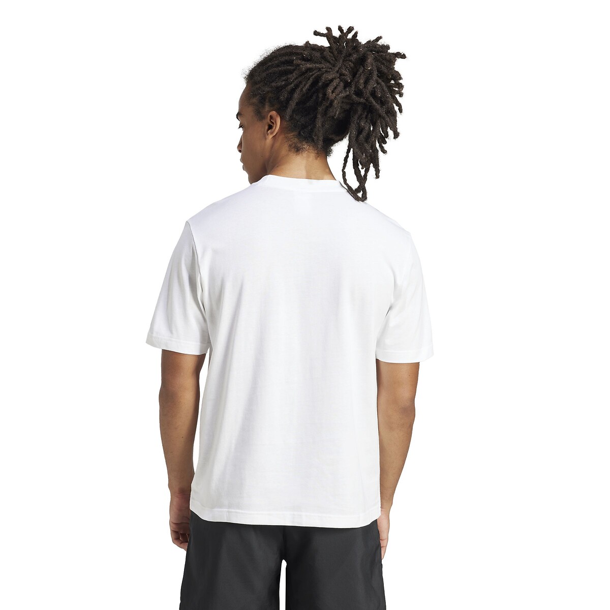 ADIDAS ROUPAS ESPORTIVAS<br>Camiseta de manga curta Essentiel com logo pequeno