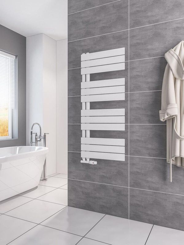 Eastbrook - Helmsley - Design Radiator - Mat Zwart - 80x50cm - 504 Watt