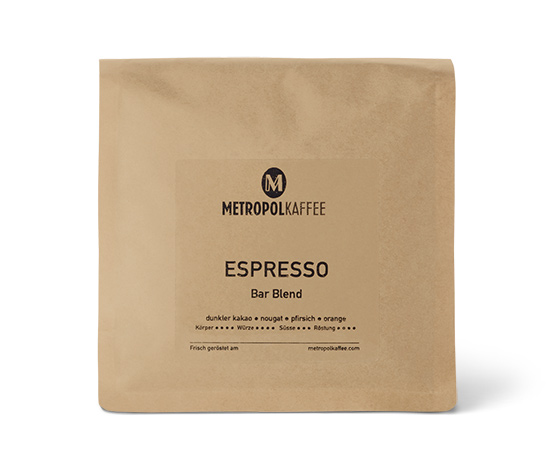 METROPOL KAFFEE – ESPRESSO – 1 kg Ganze Bohne