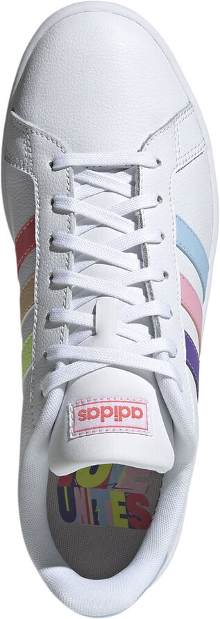 adidas Grand Court Cloudfoam Lifestyle Court Comfort Pride sko Hvid