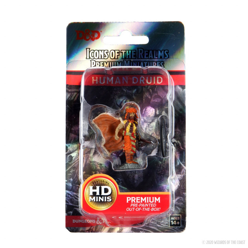 D&D Icons of the Realms Premium Figures - Human Druid Male