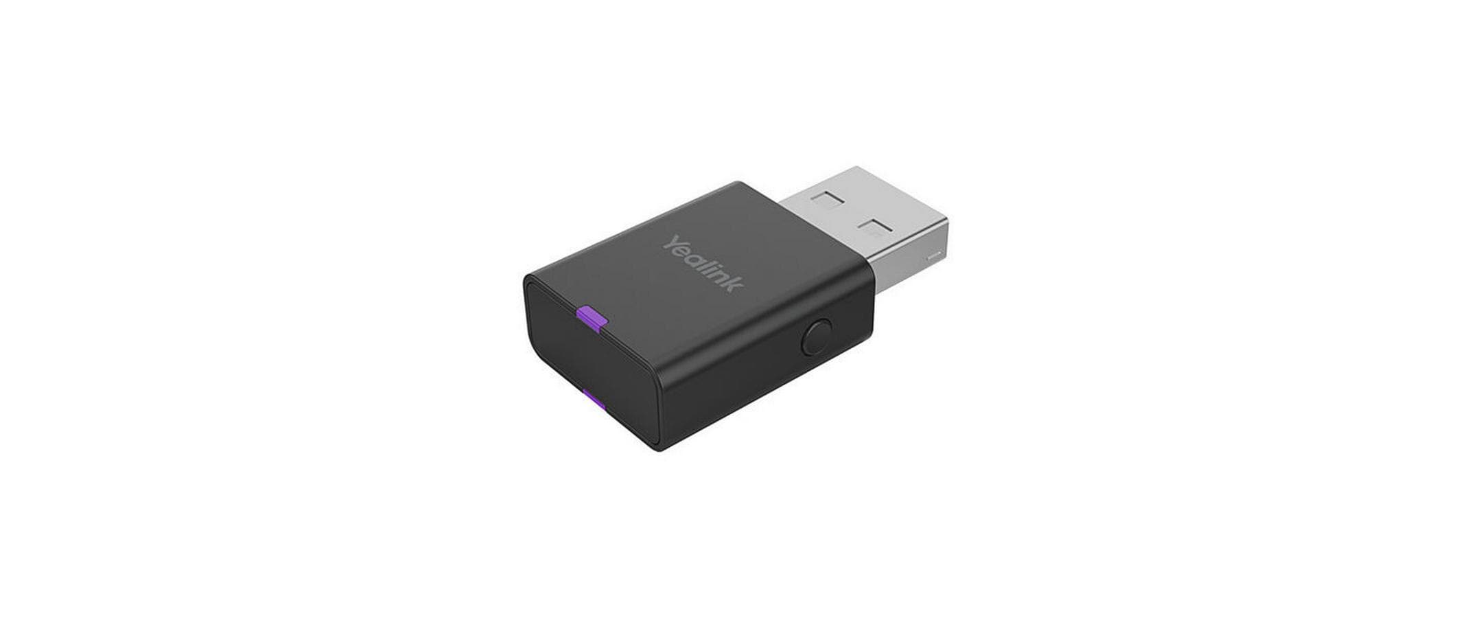 Adapter DECT Headset USB Dongle WDD60Yealink DECT-Headset USB-Dongle kompatibel zu WH6x-Serie