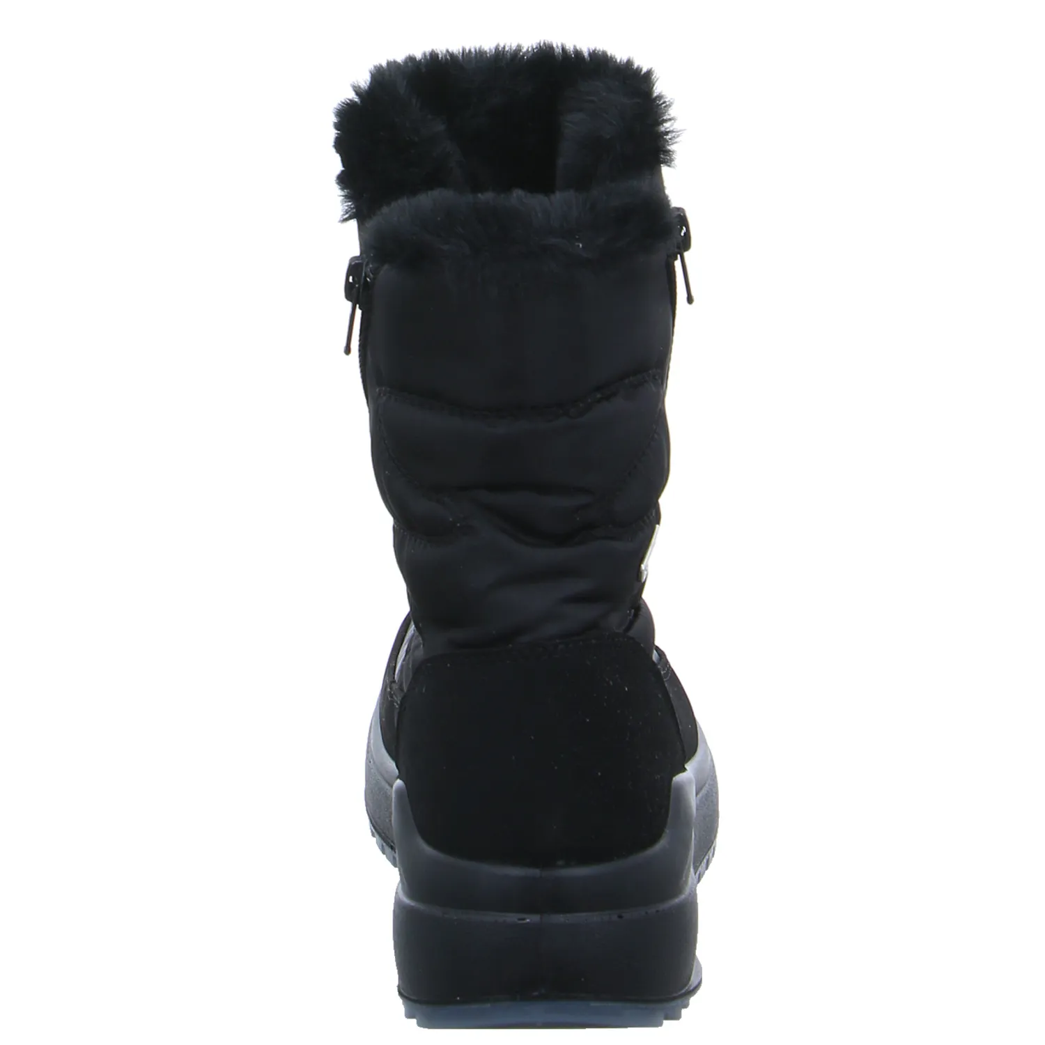 Snowboot Schwarz Textil  mit Sympatex 100% Wasserdicht