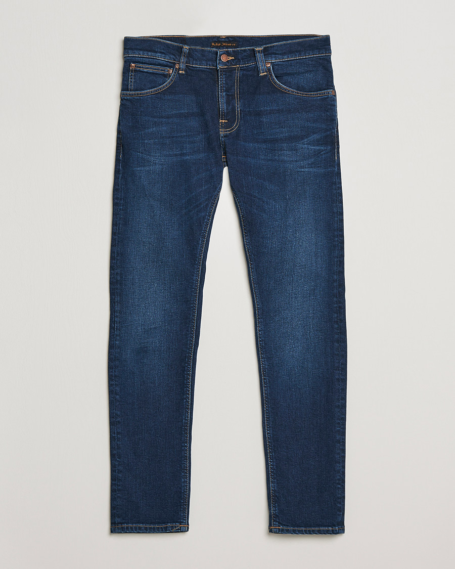 Nudie Jeans Tight Terry Jeans Dark Steel