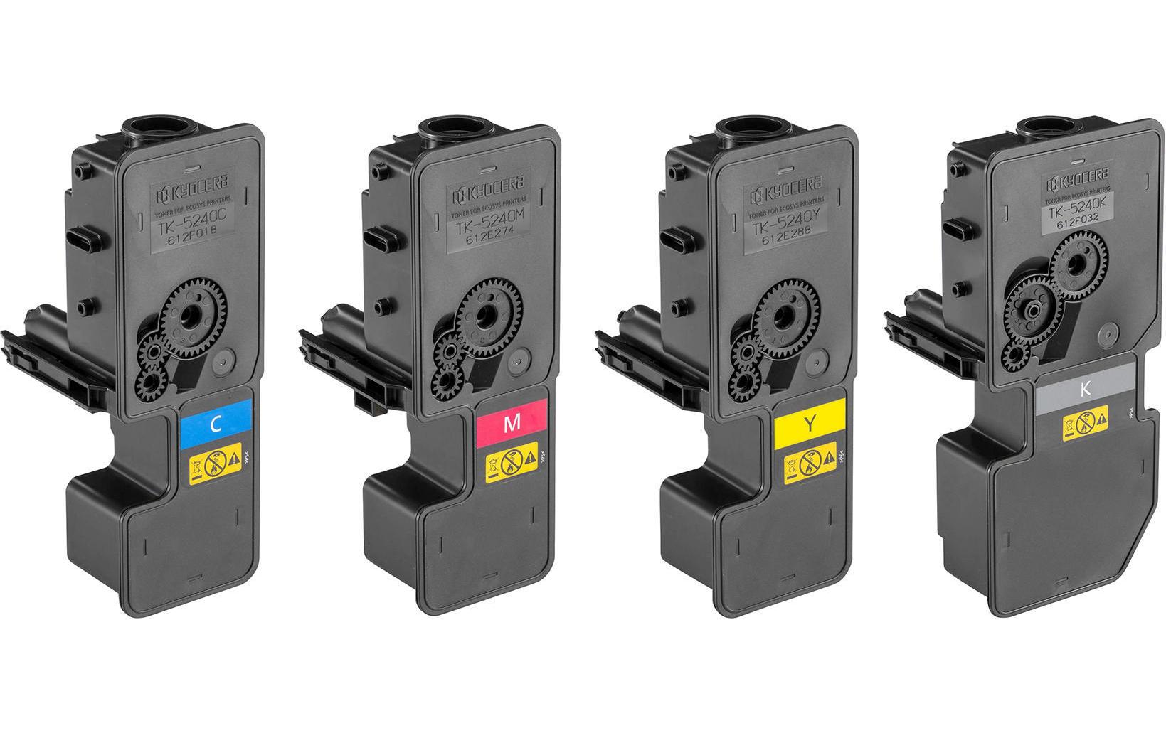 Tonerset TK-5220 Black/Cyan/Magenta/Yellow<br>Toner, Black, Cyan, Magenta, Yellow