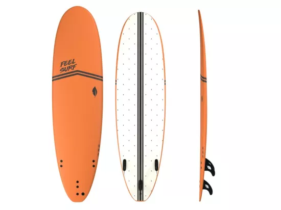 Planche de surf en mousse 7' FEEL SURF - 7'0 x 22 x 3 3/16 - 56.21L