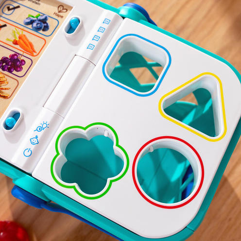 Panier trieur de formes Magic Touch Bois et multicolor - HAPE