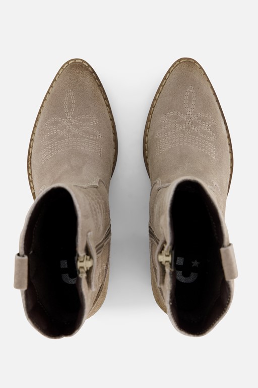 Muyters Cowboylaarzen grijs Suede