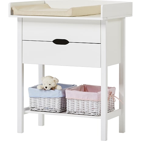 Hoppekids ISABELLA puslekommode - Hvid