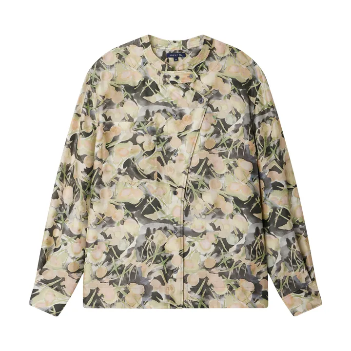 Soeur Blouse Philo Soie | Gris vert