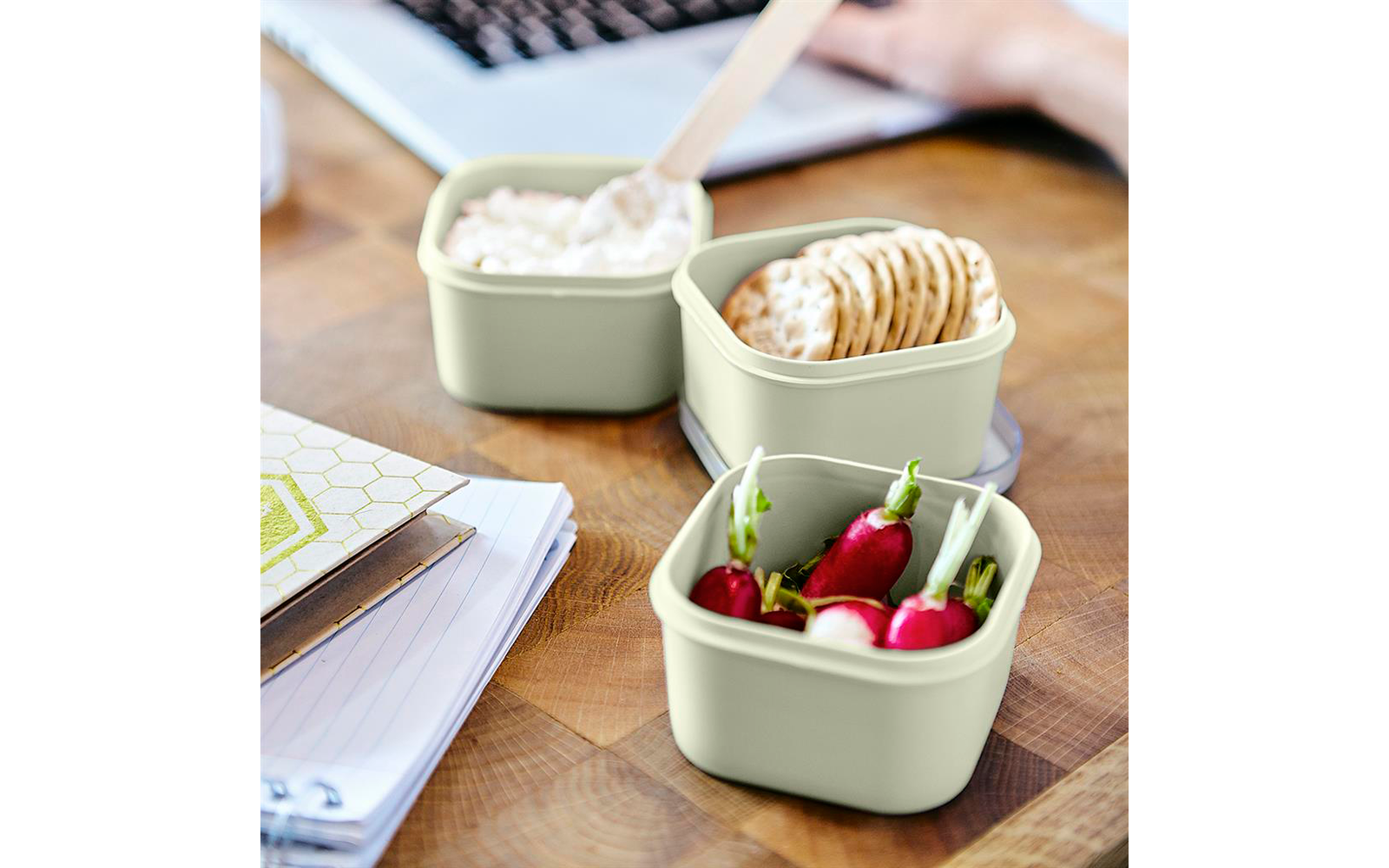 Sunware Sigma home Food to go Lunchbox 3er-Set  grün