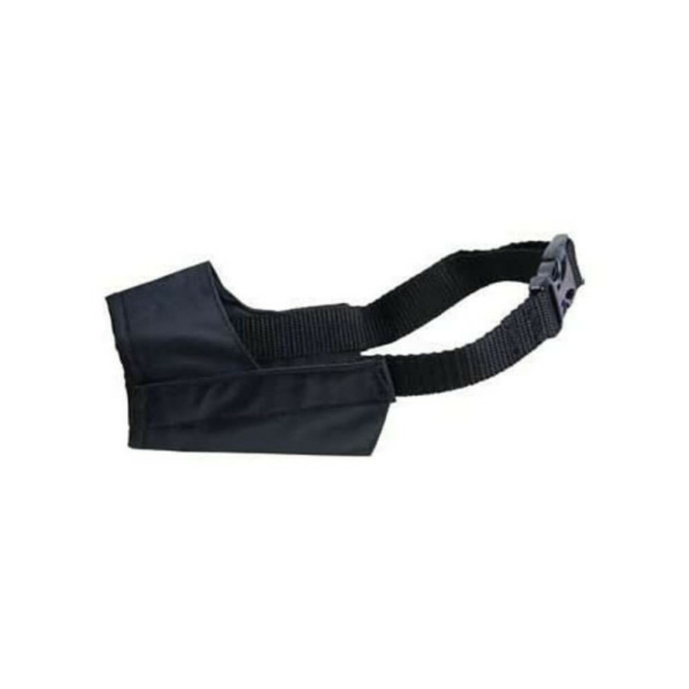 Muselière noir nylon taille 1 (12 cm)
