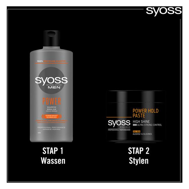 Syoss Men Power Shampoo 440 ML