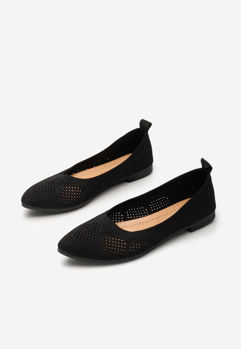 Ballerines femme noirs Carmelina