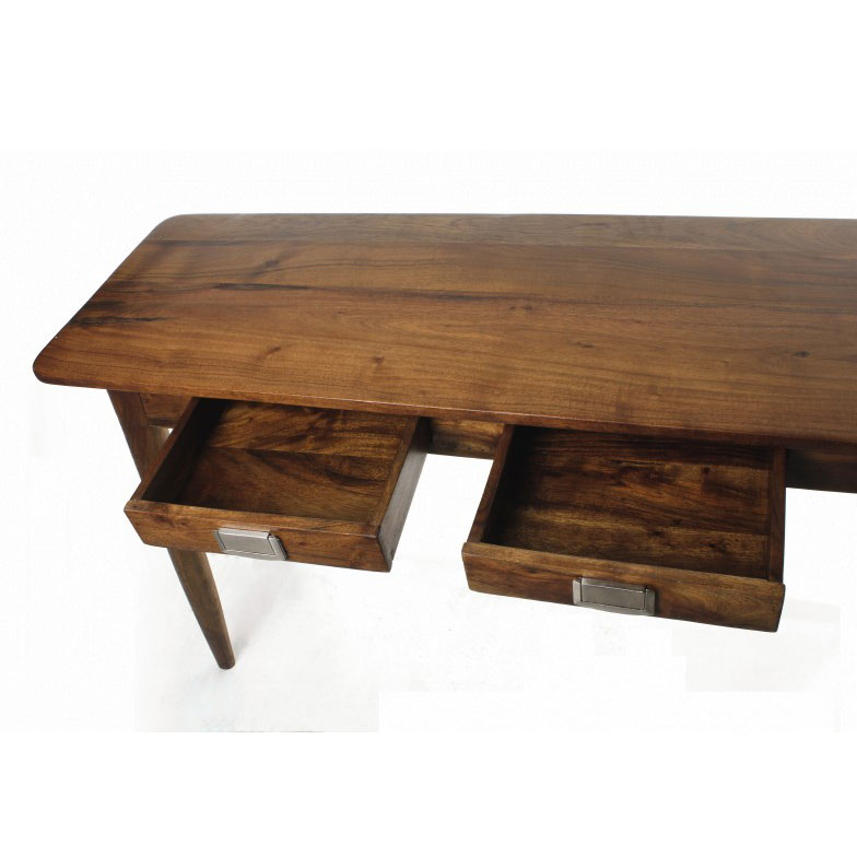 Tisch 'Motley' mit 2 Schubladen, natur, B 115 cm, H 76 cm, T 40 cm von fischer's lagerhaus