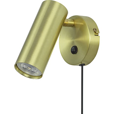Salling Trend tube væglampe - guld