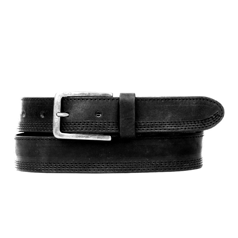 Legend Leren Riem 35329 Zwart