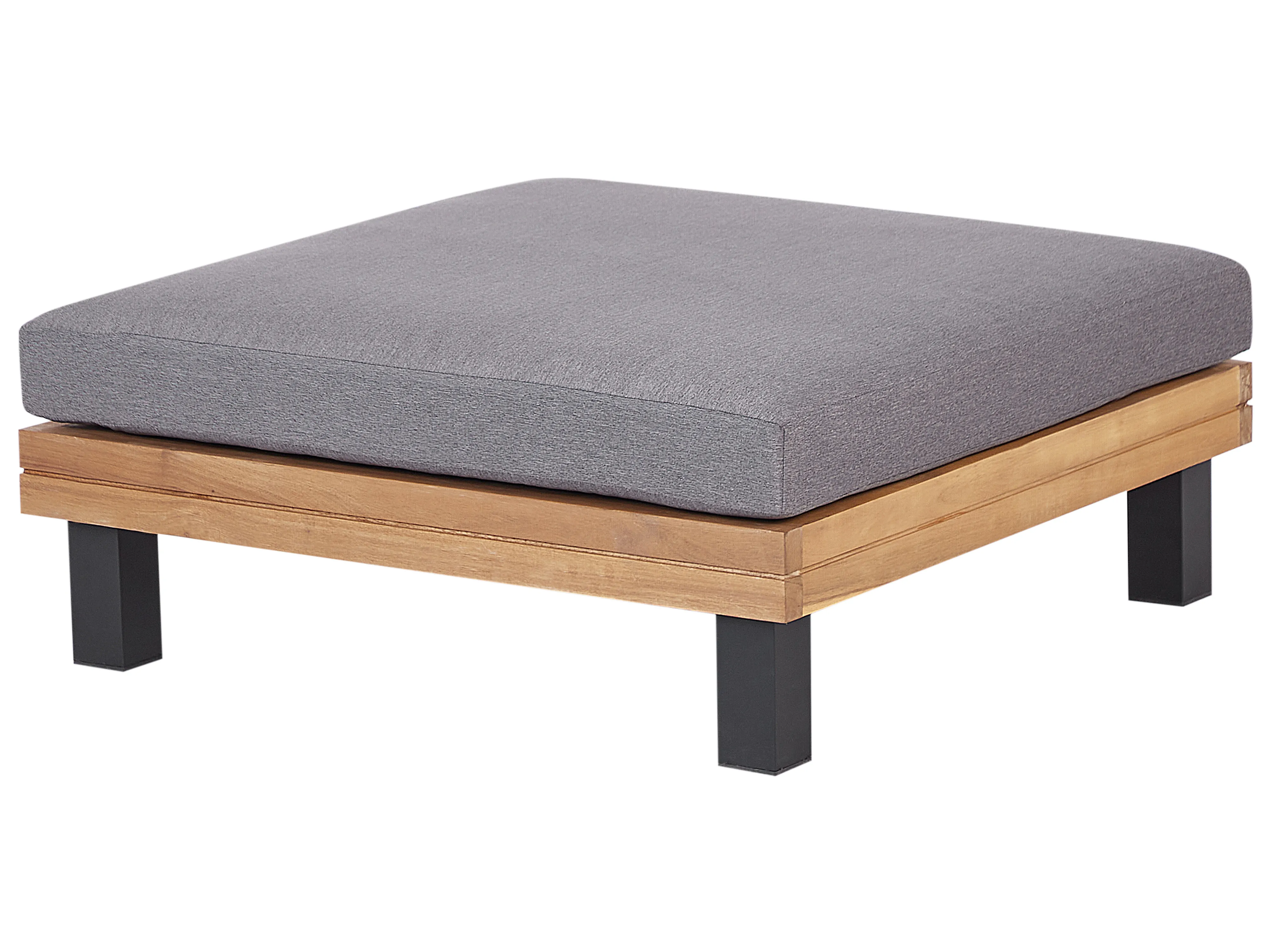 Tuin hoekloungeset met tafel 5-zits FRAZZANO modulair Gecertificeerd acaciahout Grijs