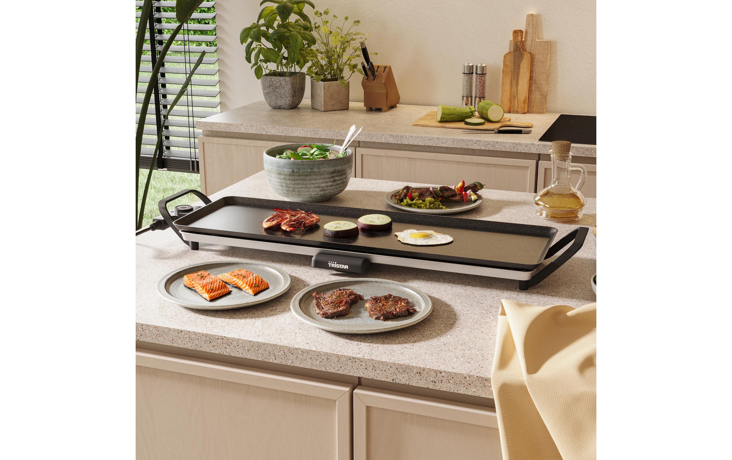 Tristar Tischgrill »BP-2668 Slim L 1800 W« 1800 W