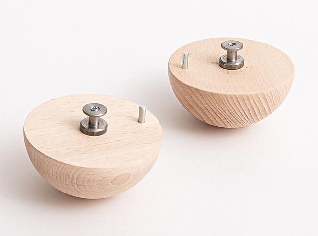 DELTA BOARD - PRISES PAIRE DEMI SPHERE 2-0 100 MM