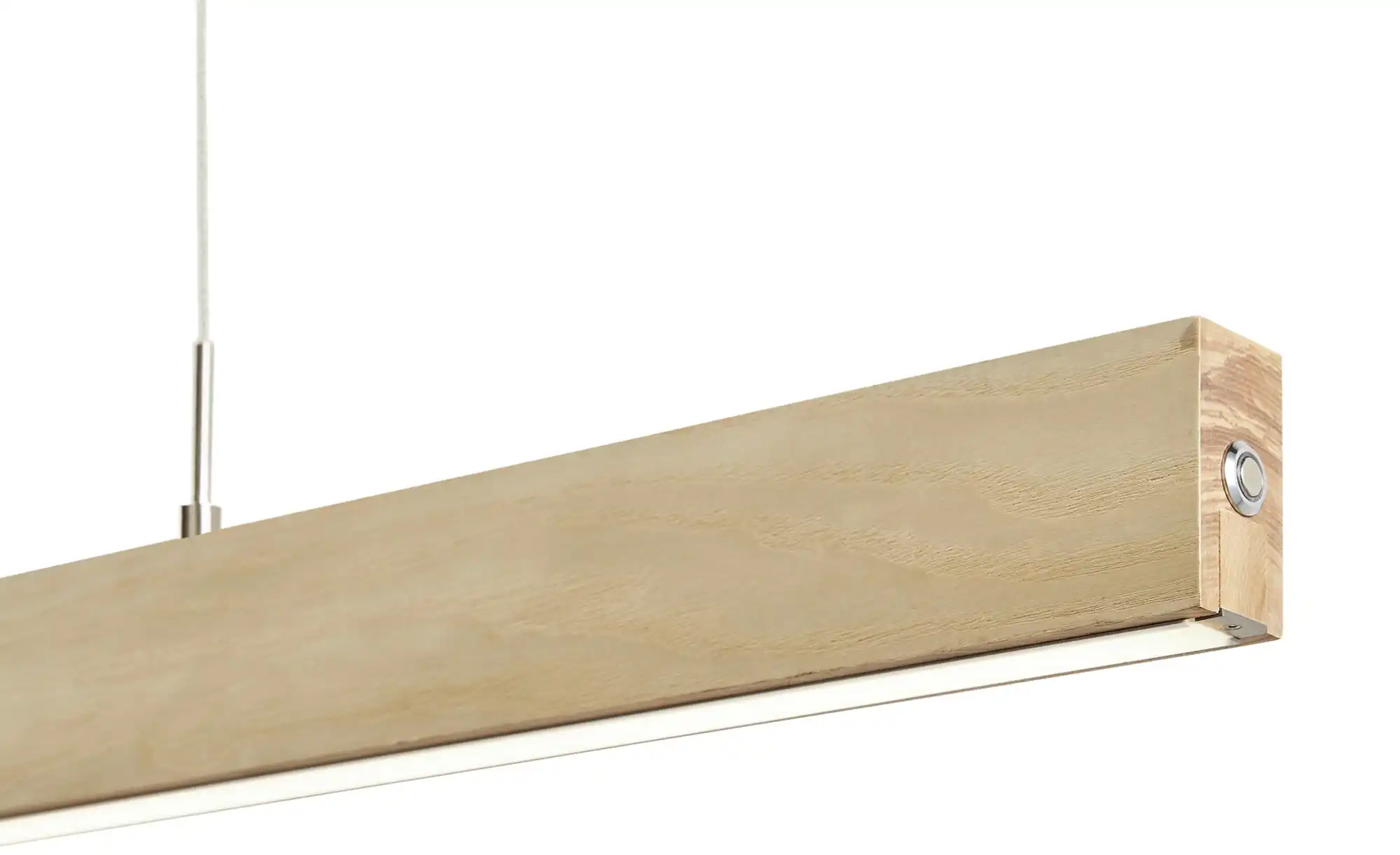 KHG LED-Holz-Pendelleuchte, 1-flammig mit Dimmer