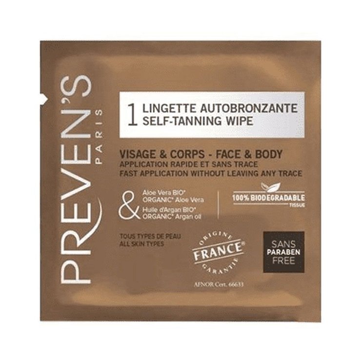 Lingette auto bronzante 1 unite Preven's