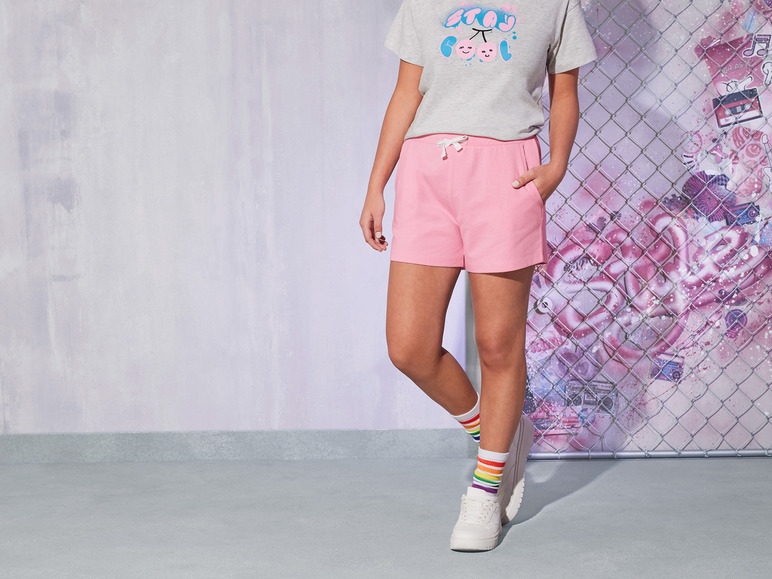 2 meisjes sweatshort