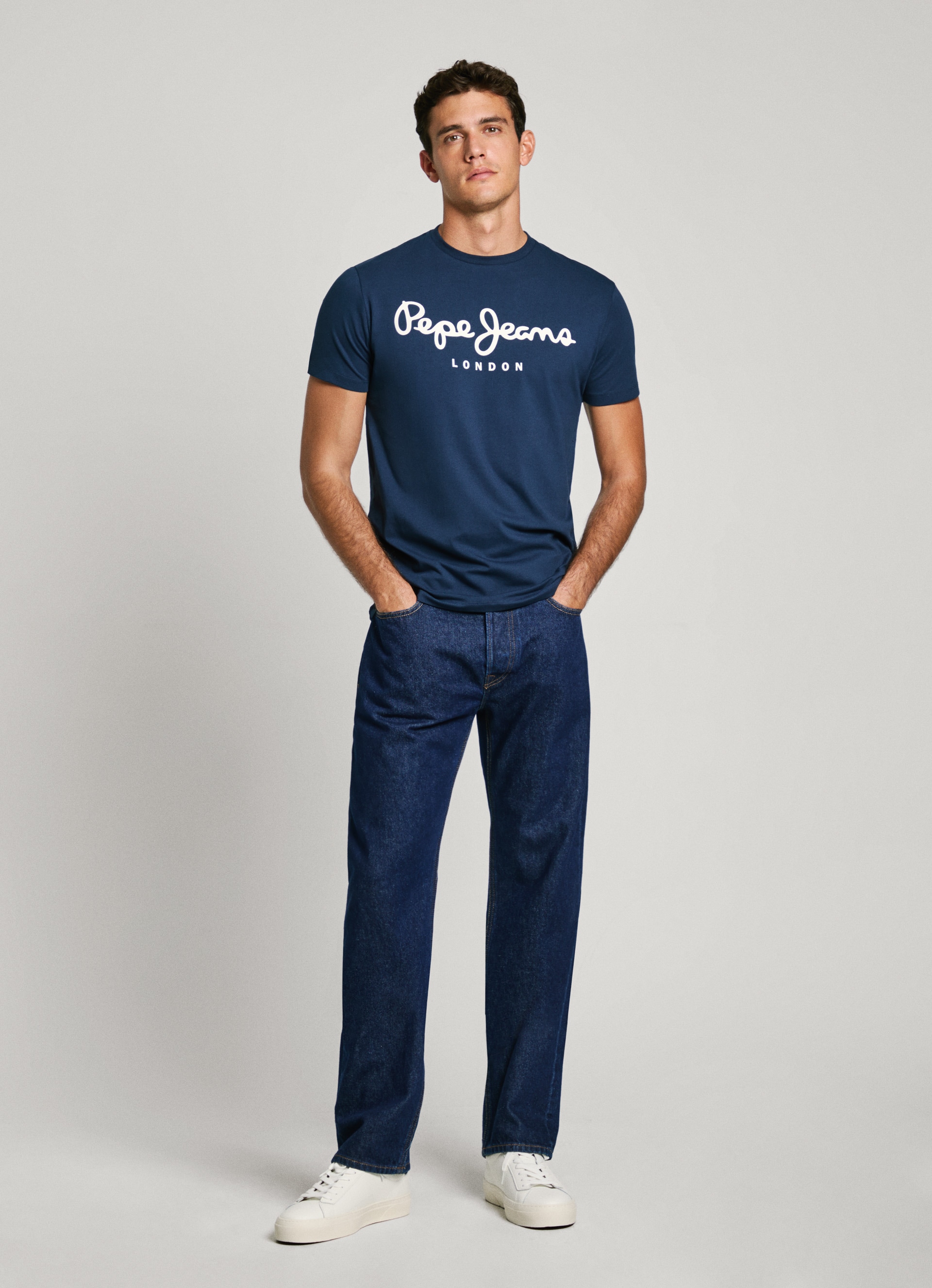 Pepe Jeans T-Shirt , mit Markenprint vorne