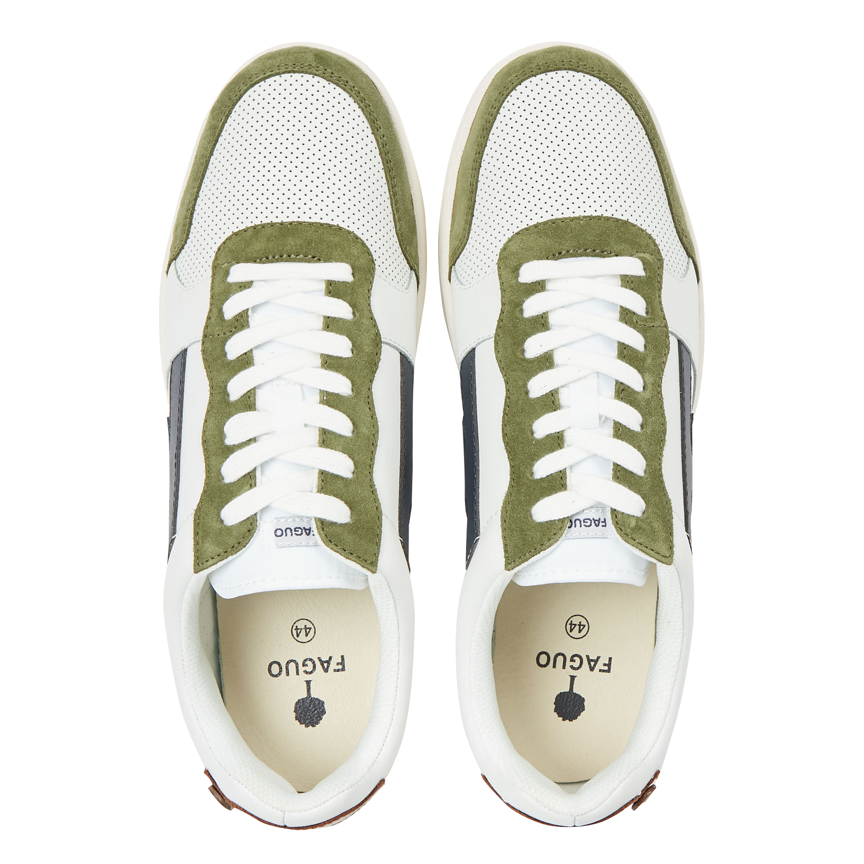 HAZEL - Baskets basses en cuir | Blanc