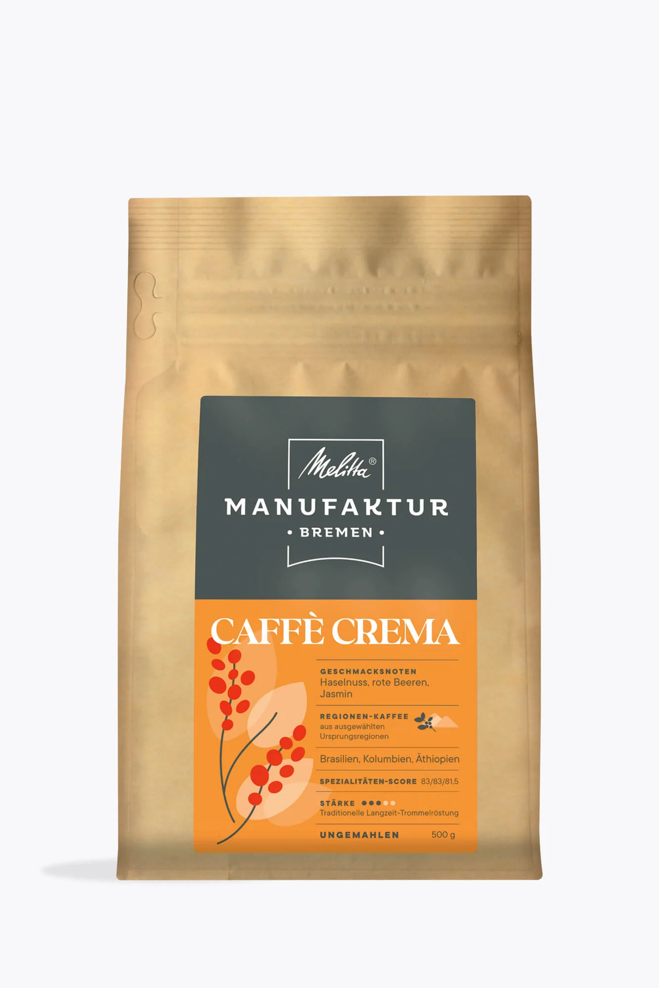 Melitta® Manufaktur Bremen Ganze Bohne Probierpaket