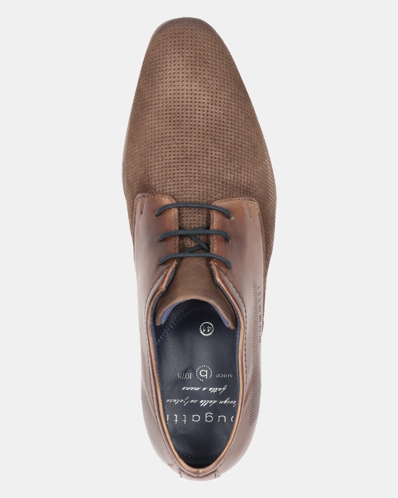 Bugatti Morino Lage nette schoenen  - cognac