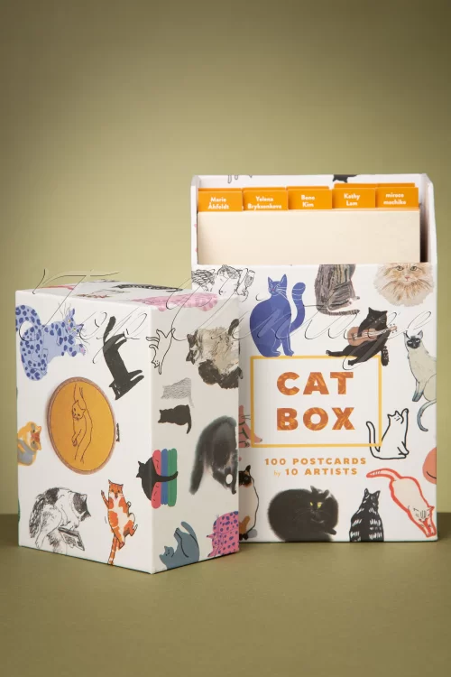 Fashion, Books & More Cat Box 100 ansichtkaarten
