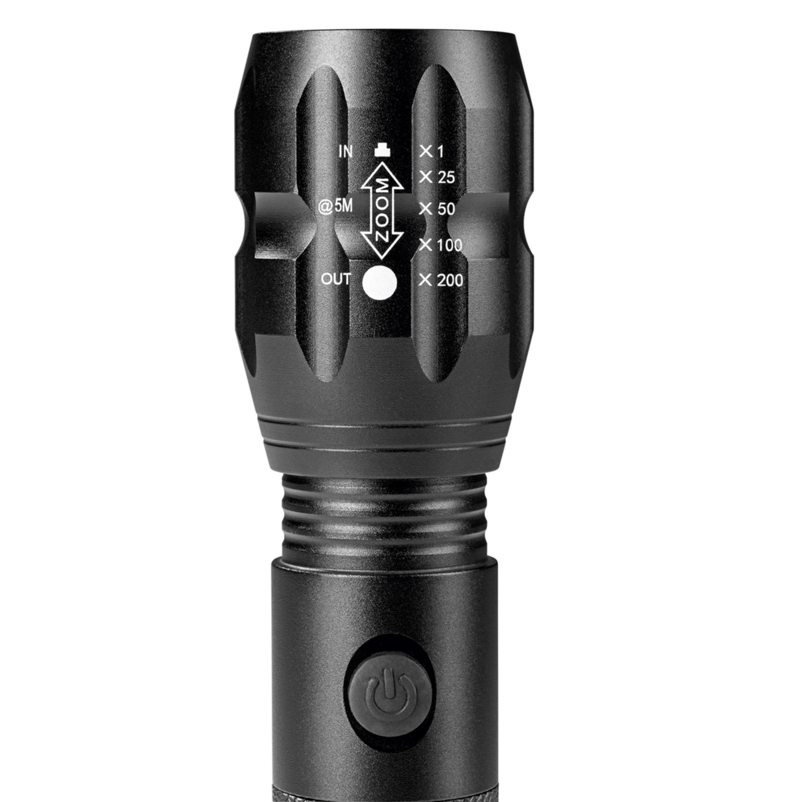 MAXXMEE Power-Taschenlampe 3,7V schwarz 1800mAh
