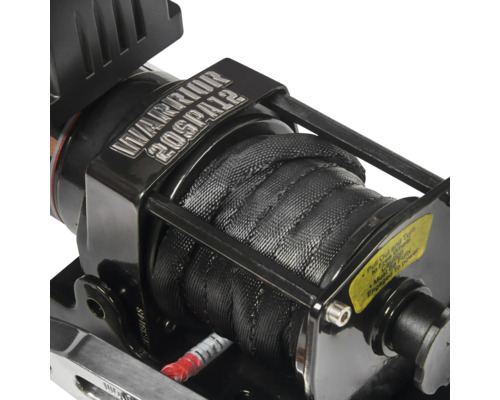 Warrior NINJA 2000LB A / 907 kg 12V elektrische lier met synthetisch touw