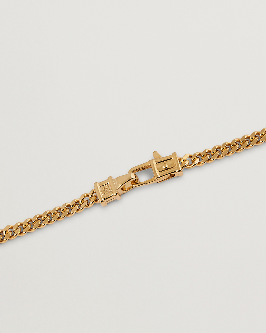 Tom Wood Curb Bracelet M Gold