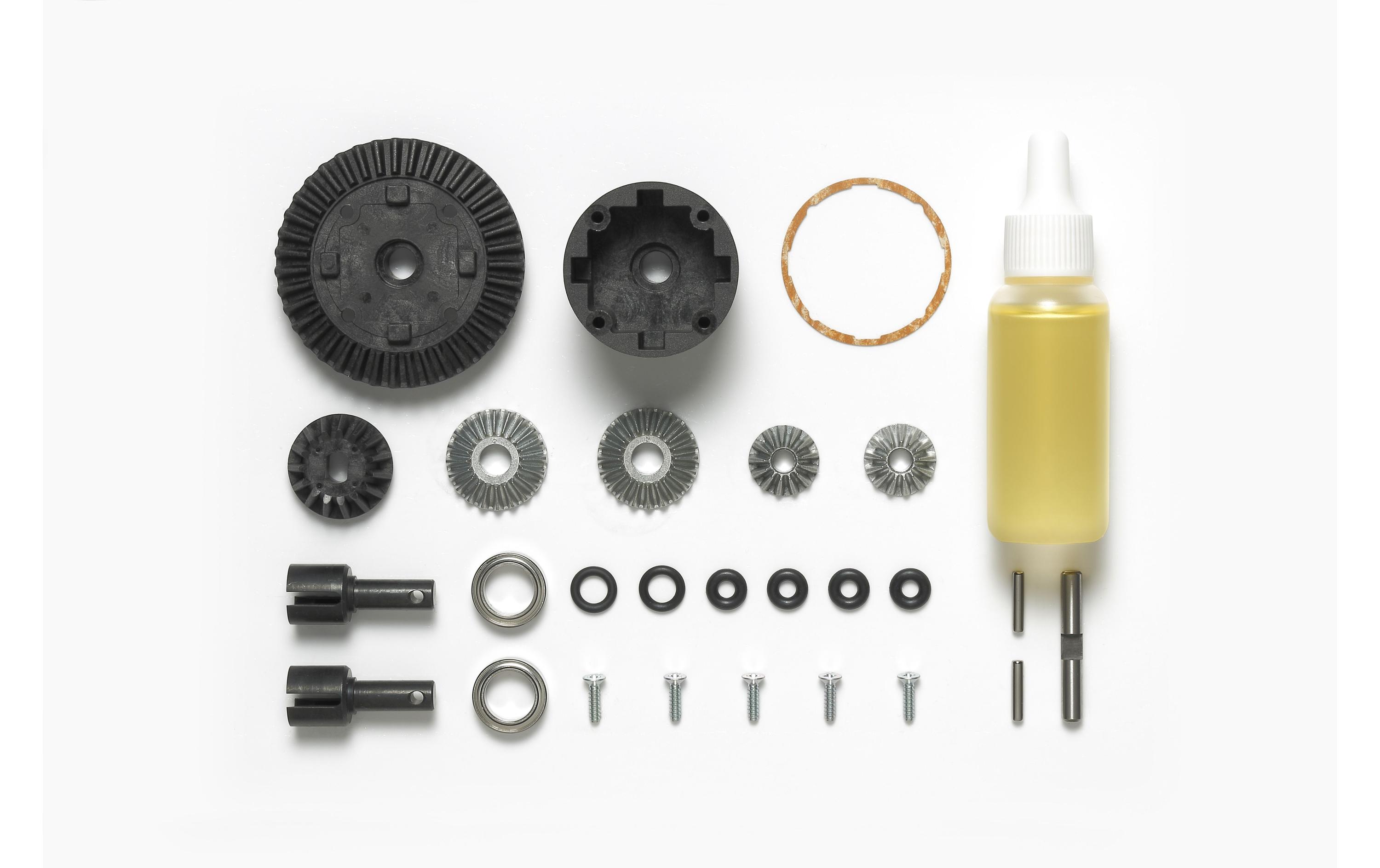 Metall Öl-Differential TT-02, MB-01Öl-gefülltes Kegeldifferential